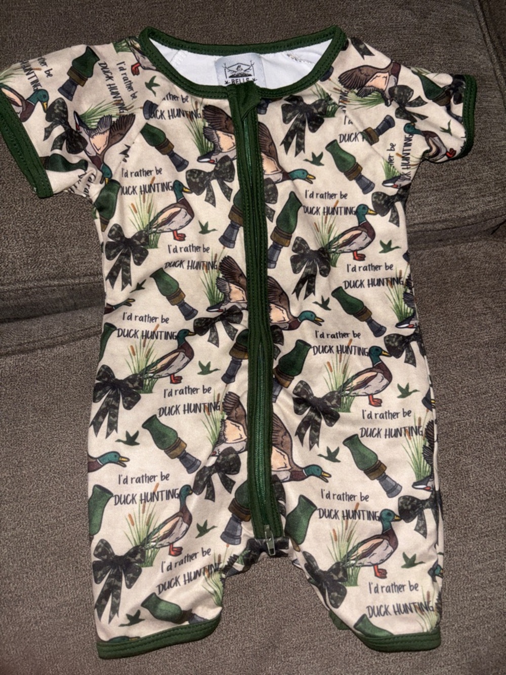 Duck Hunting Romper